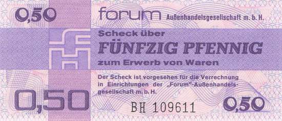 Forumscheck ro.367a BH 0,50 Mark 1979